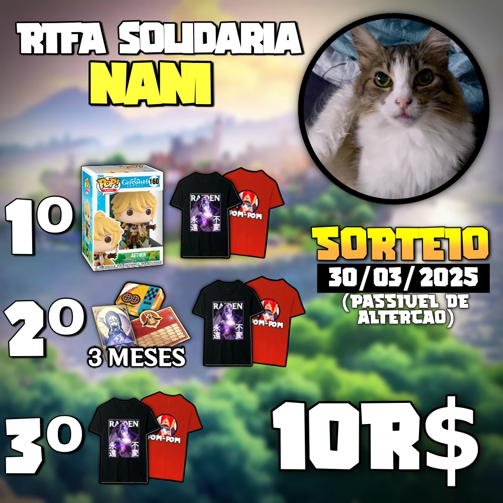 Rifa Solidária da Nani