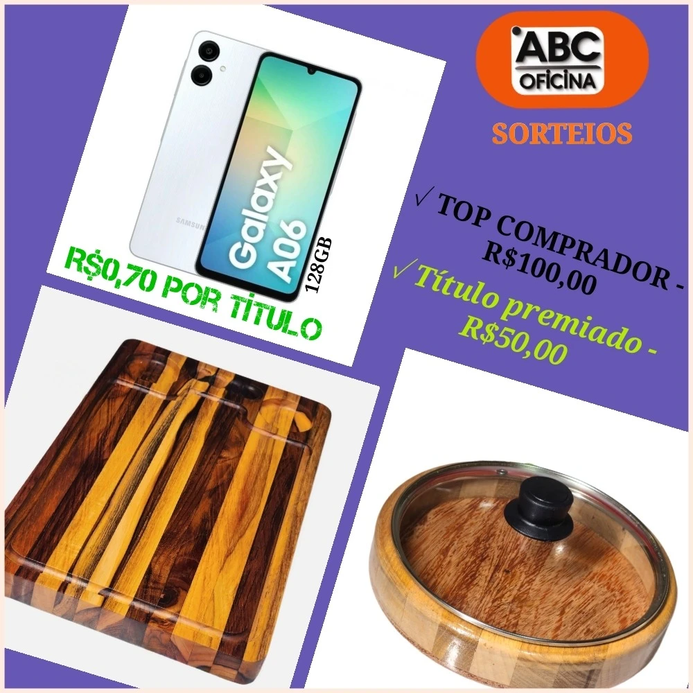 ABC OFICINA SORTEIOS!