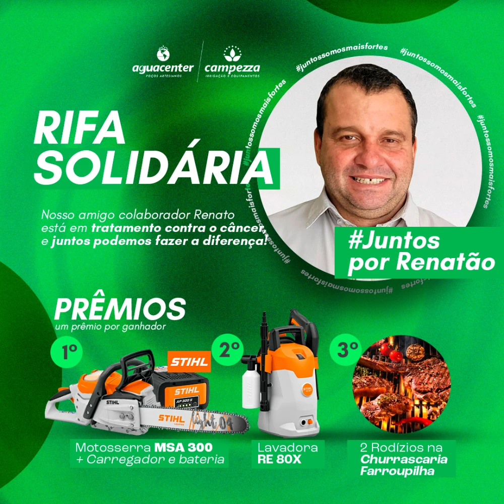 JUNTOS POR RENATÃO - Rifa Solidária