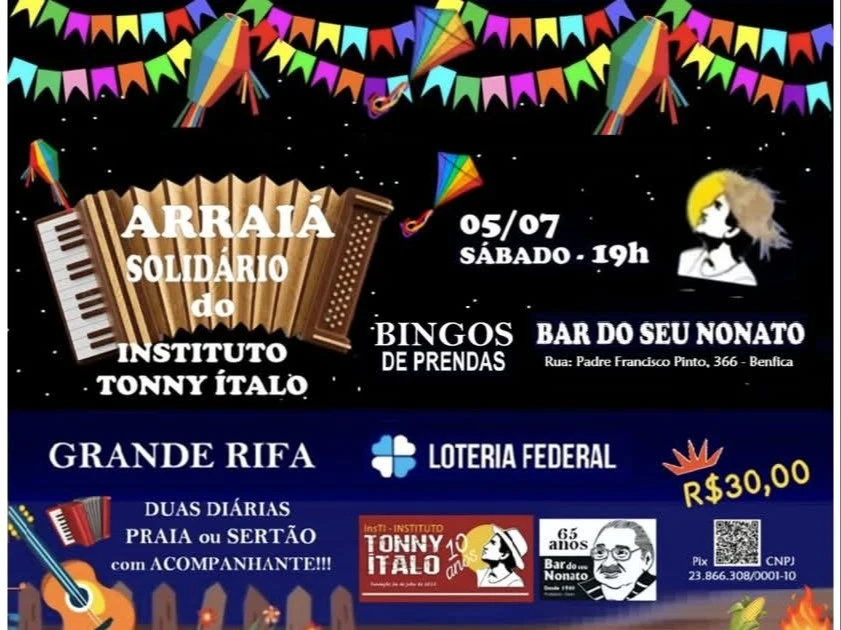 Duas diárias Praia ou Sertão - Rifa do InsTI