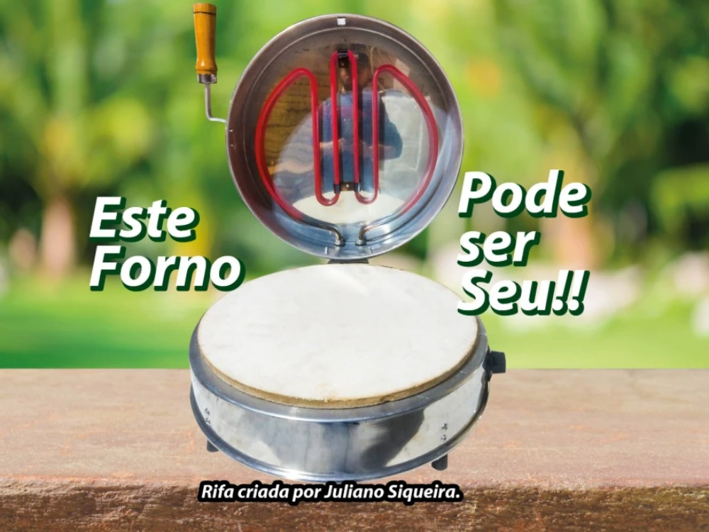 Forno de pizza caseiro 40cm - projeto 002