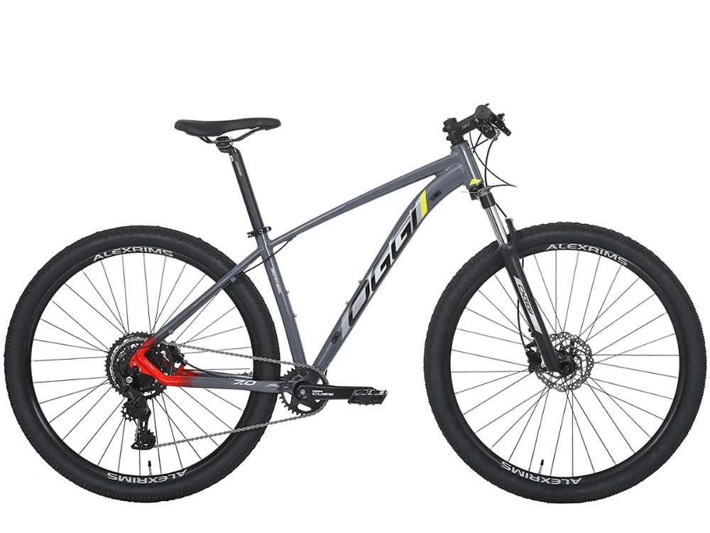 Bicicleta Oggi Big Wheel 7.0 Cues Cinza