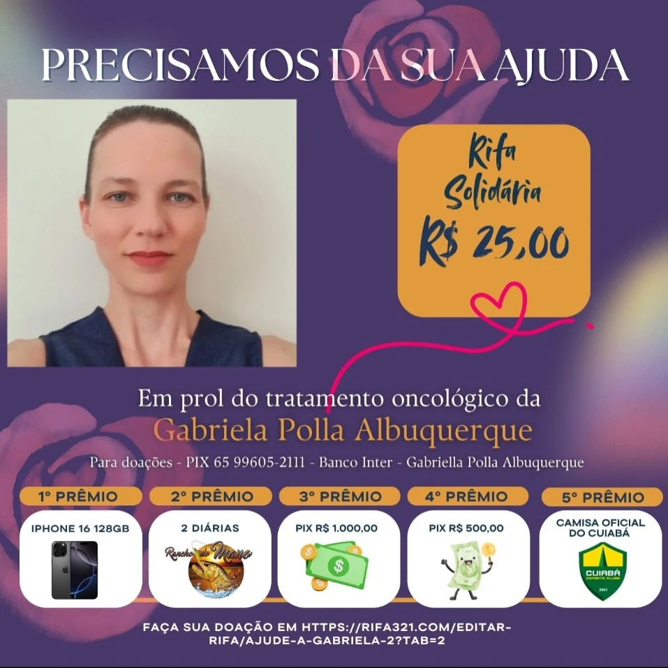 AJUDE A GABRIELA
