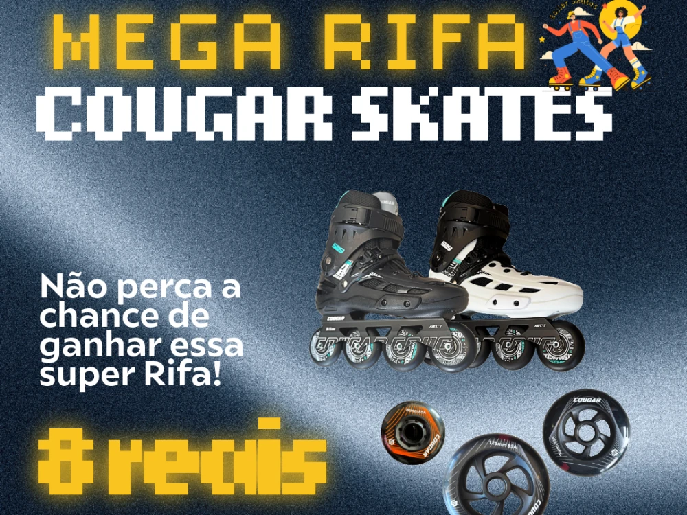 Mega Rifa - 4 Prêmios Cougar Mega Rifa - 4 Prêmios Cougar