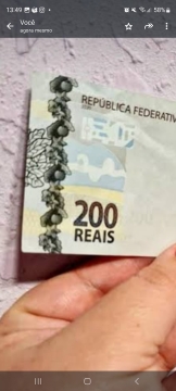 200 reais no bolso agora